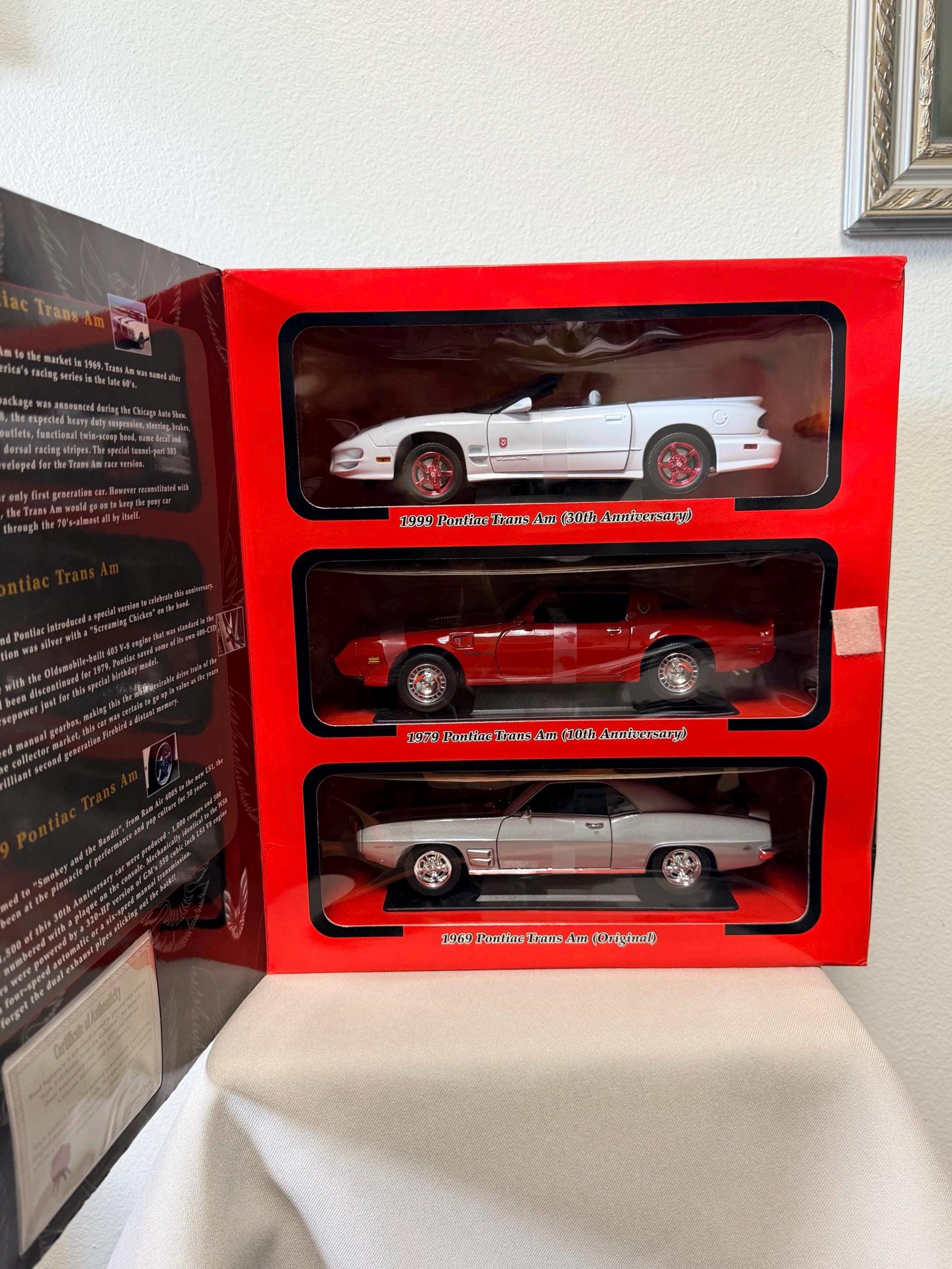 Vintage Pontiac Trans Am Diecast Car Set, Toys R Us Exclusive, 1