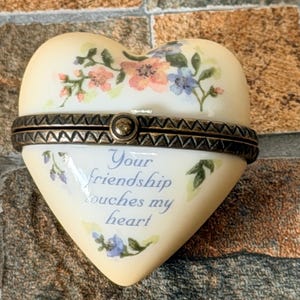 Vintage PHB Porcelain Hinged Trinket Boxes: You Choose Rare