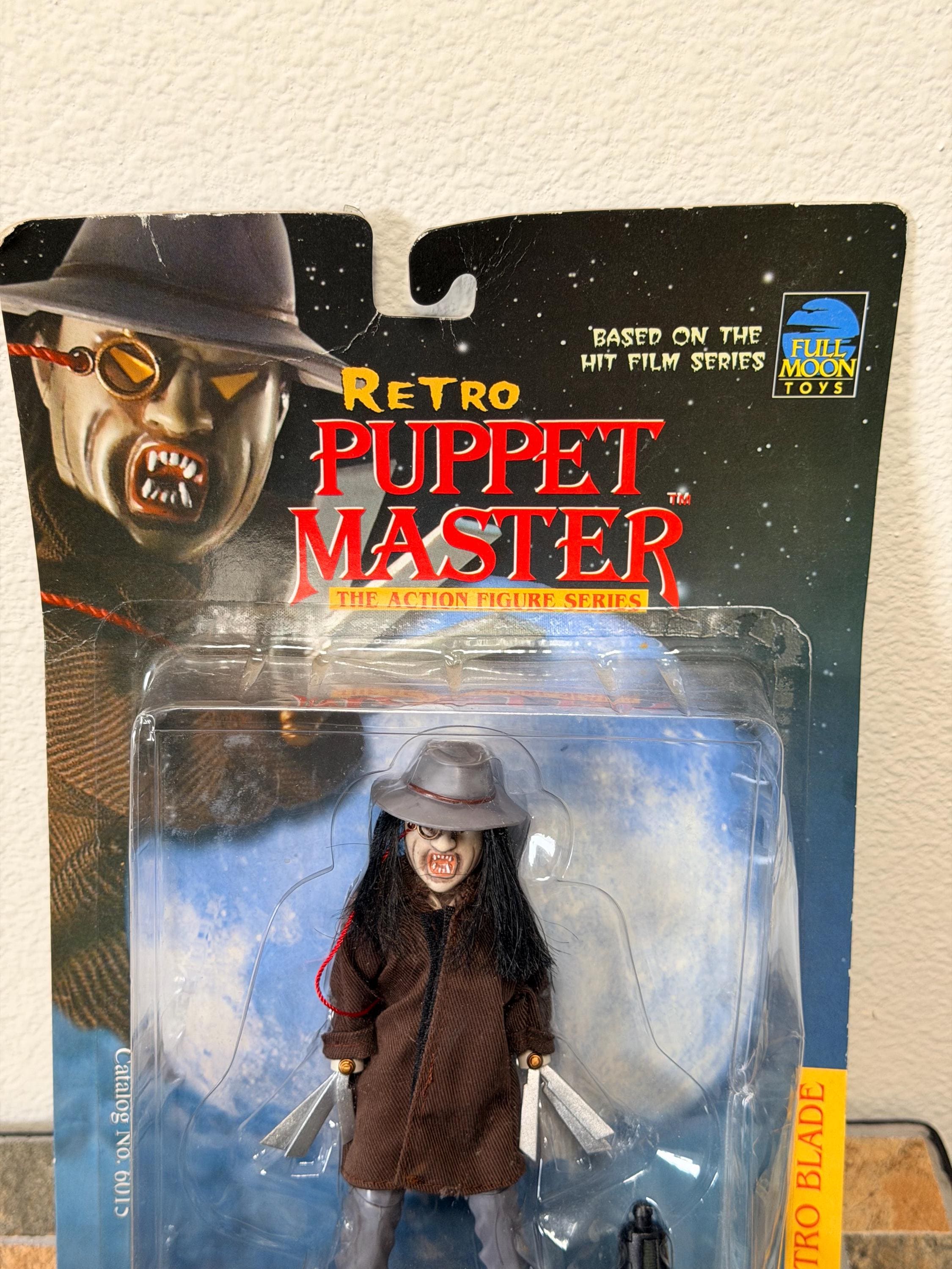 Retro Puppet Master フィギュア Vintage Retro Puppet, Master Action Figure Blade New Old Stock