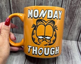 Vintage Garfield Coffee Mug: 80s Comic Book Orange Cat - You Choose
