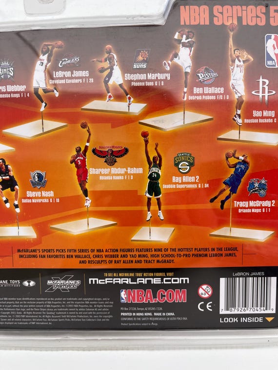Mcfarlane NBA Series 5 Lebron James Chase Variant Figure 23