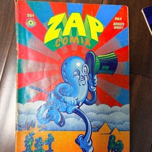 Zap Comix vintage original Underground comic books You choose 1970s vintage comics Zap 4