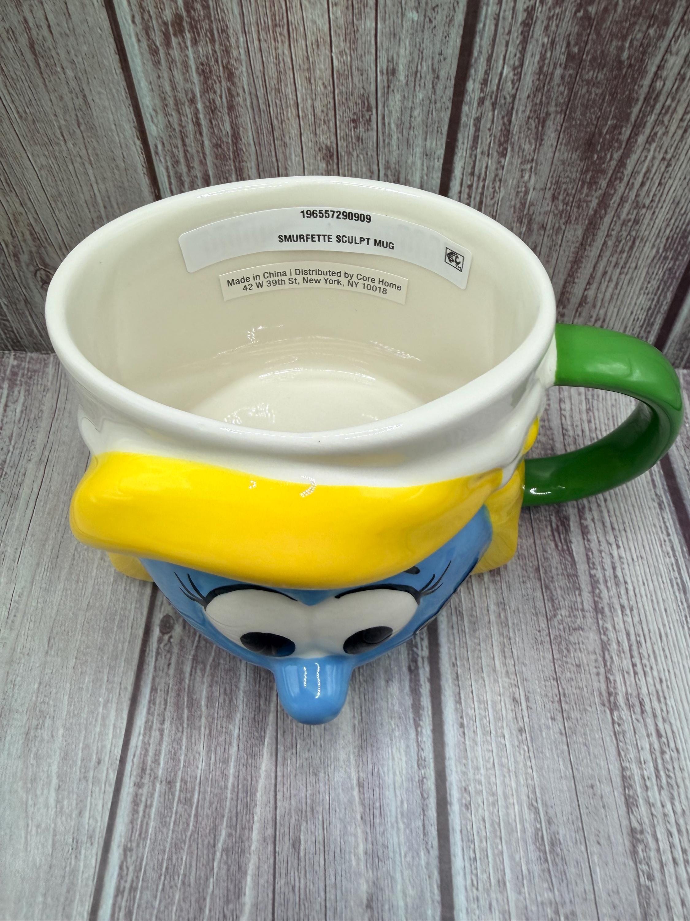 Smurfette 3D Face Mug Large 22 Ounce Cup Ceramic Mug - Etsy