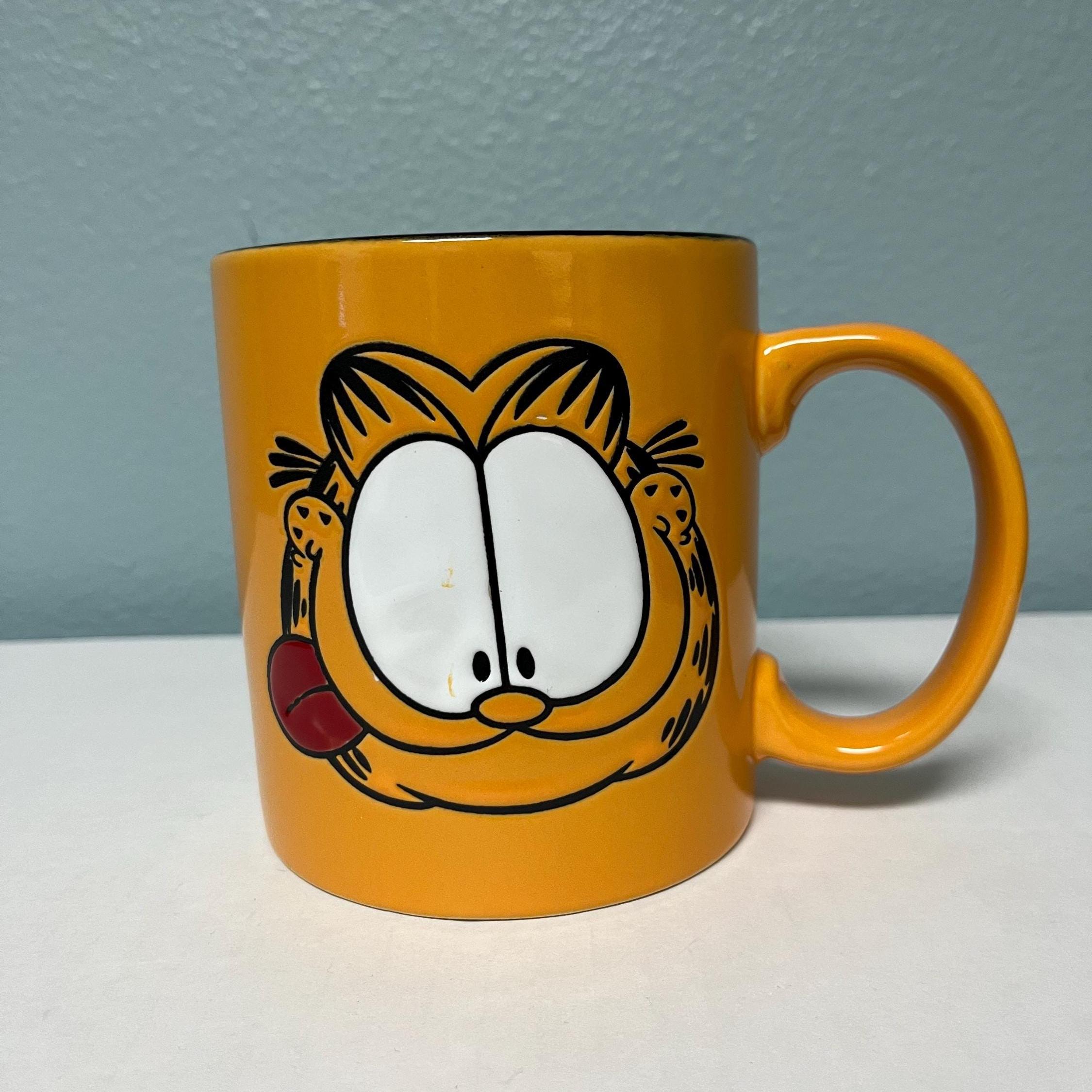 ガーフィールド Garfield ビンテージ 陶器 デミタス カップ＆ソーサー