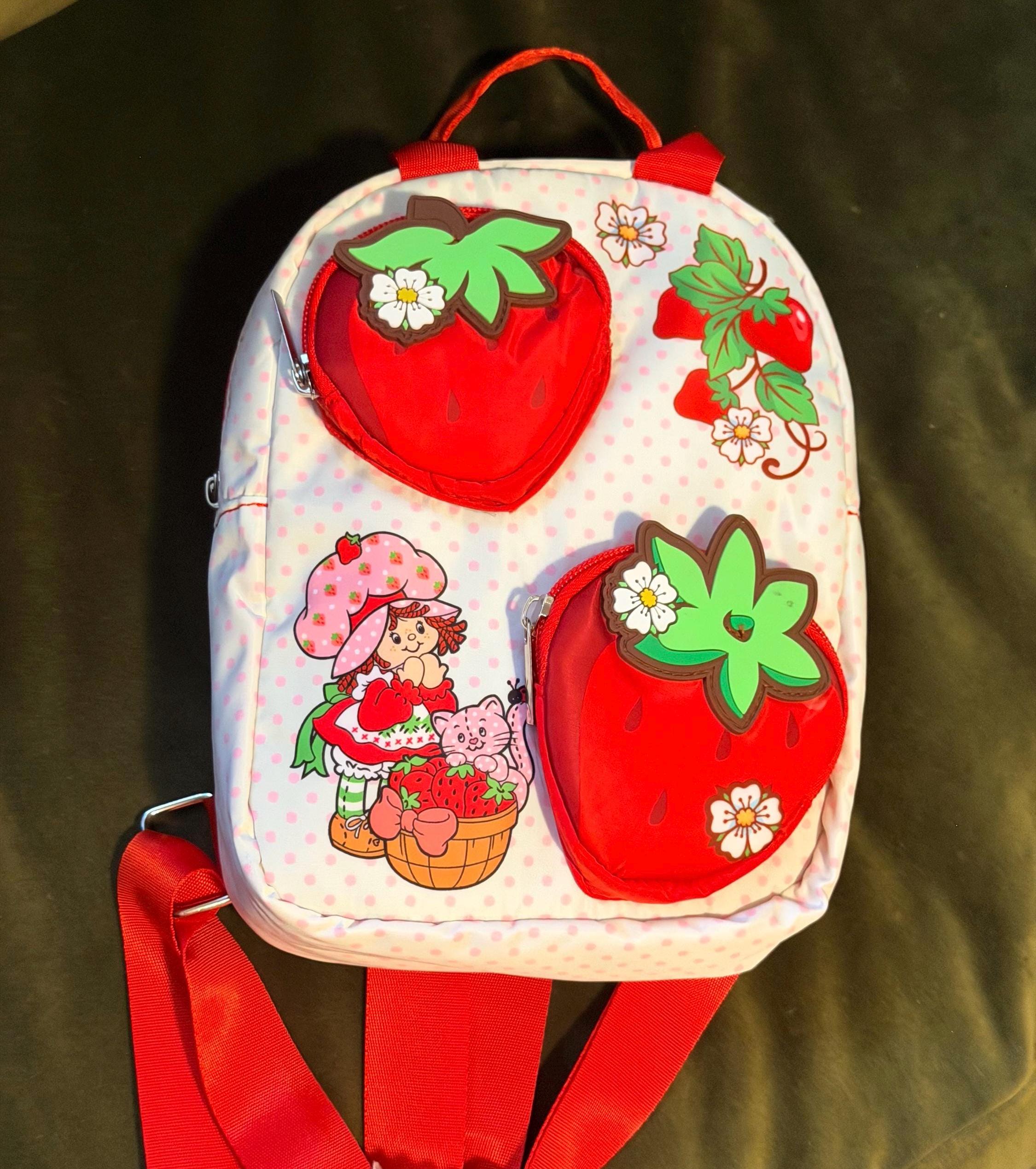 Vintage Strawberry Shortcake Backpack - Etsy