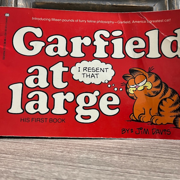 Garfield Books 1980s Vintage Books you choose by Jim Davis