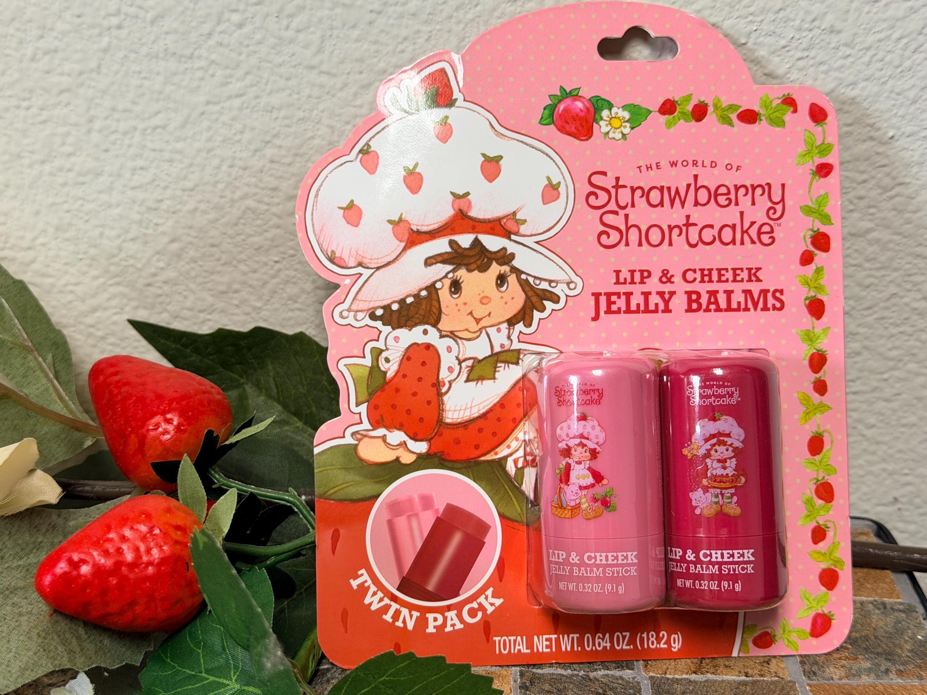 ? Strawberry Shortcake Party Favor Bundle Hair Clips Lip Oils & Balms Strawberry Shortcake Lip Oils Lip Balms and Cheek and Jelly  main image 3