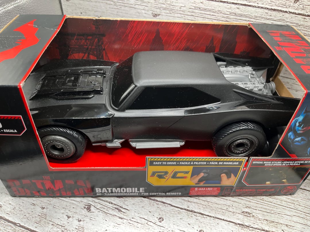 Batmobile RC Remote Control Model Car, Black 1:20 Scale Batman Car - Etsy