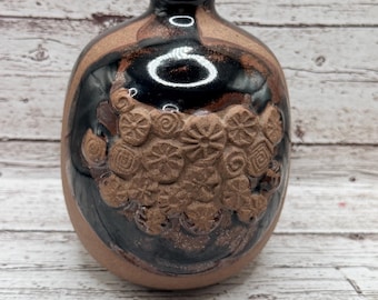 Vintage Takahashi Studio Pottery Vase,  Made in Japan 1960s