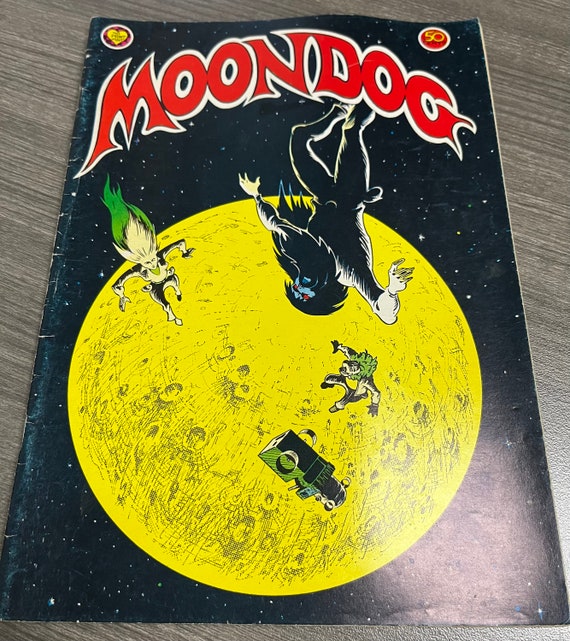 Vintage Underground Comic Book: Skull Comics & Moondog - You