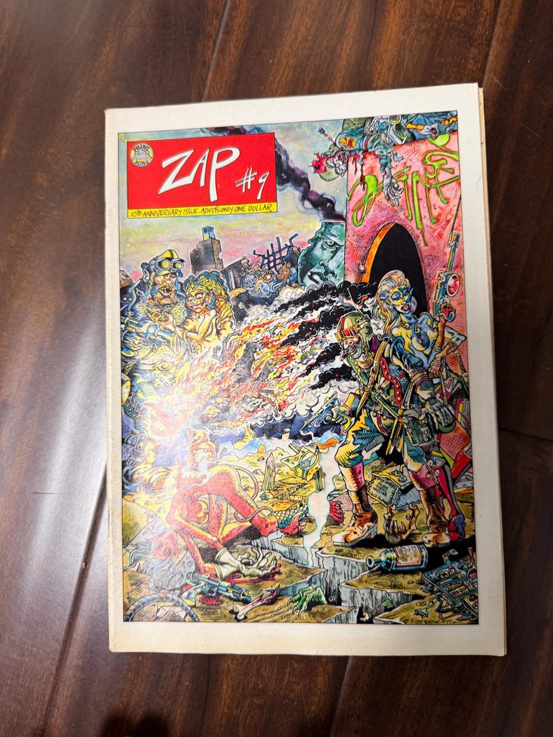 Zap Comix vintage original Underground comic books You choose 1970s vintage comics Zap 9