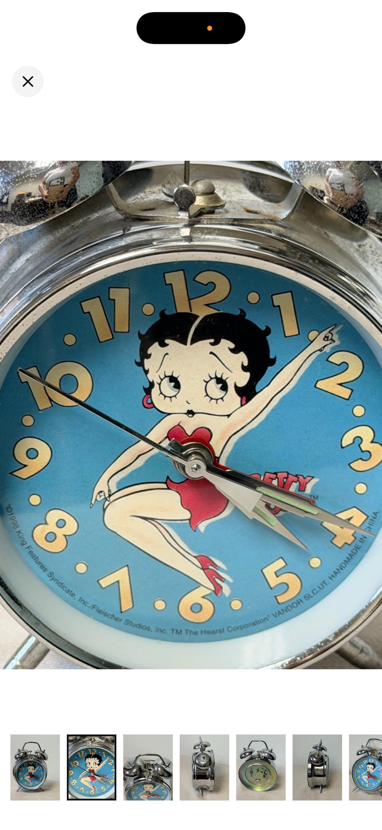 Betty Boop Alarm Clock - Etsy