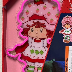 Erdbeere Shortcake Neonlampe: Kinder Nachtlicht Wandbehang