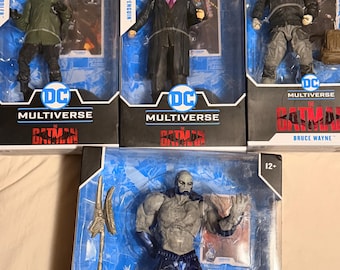 McFarlane DC Comics Marvel Multiverse Toys You Choose Bruce Wayne Penguin Dark Seid The Riddler