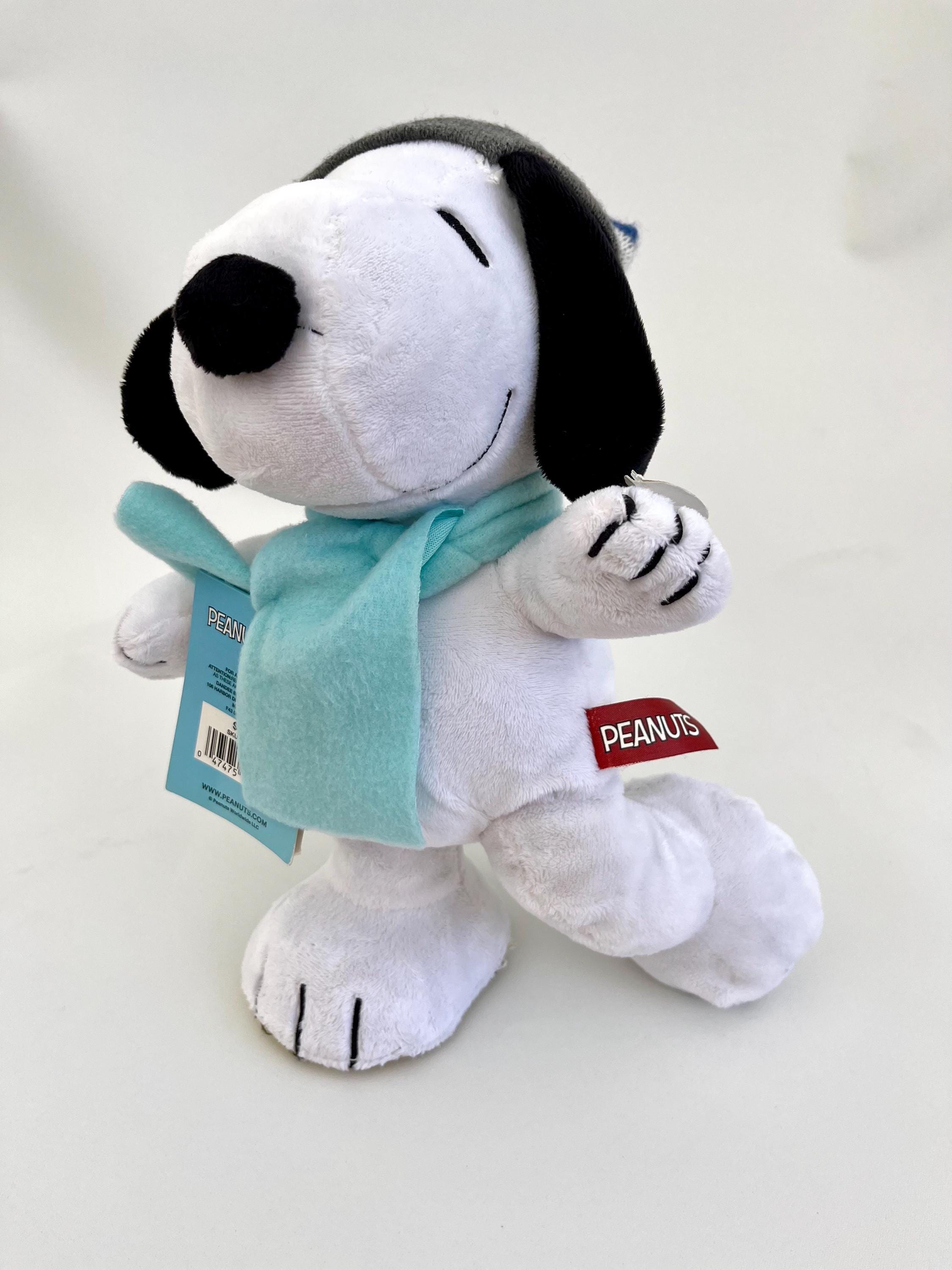Snoopy Ice Skating Plush Works Collectors Vintage Toys Stuffed