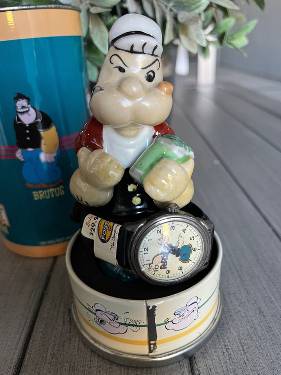 Vintage Popeye the Sailor Man Fossil Watch