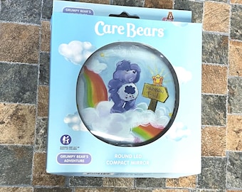 Care Bears LED Mirror: Vintage Vanity, Compact, or Handheld