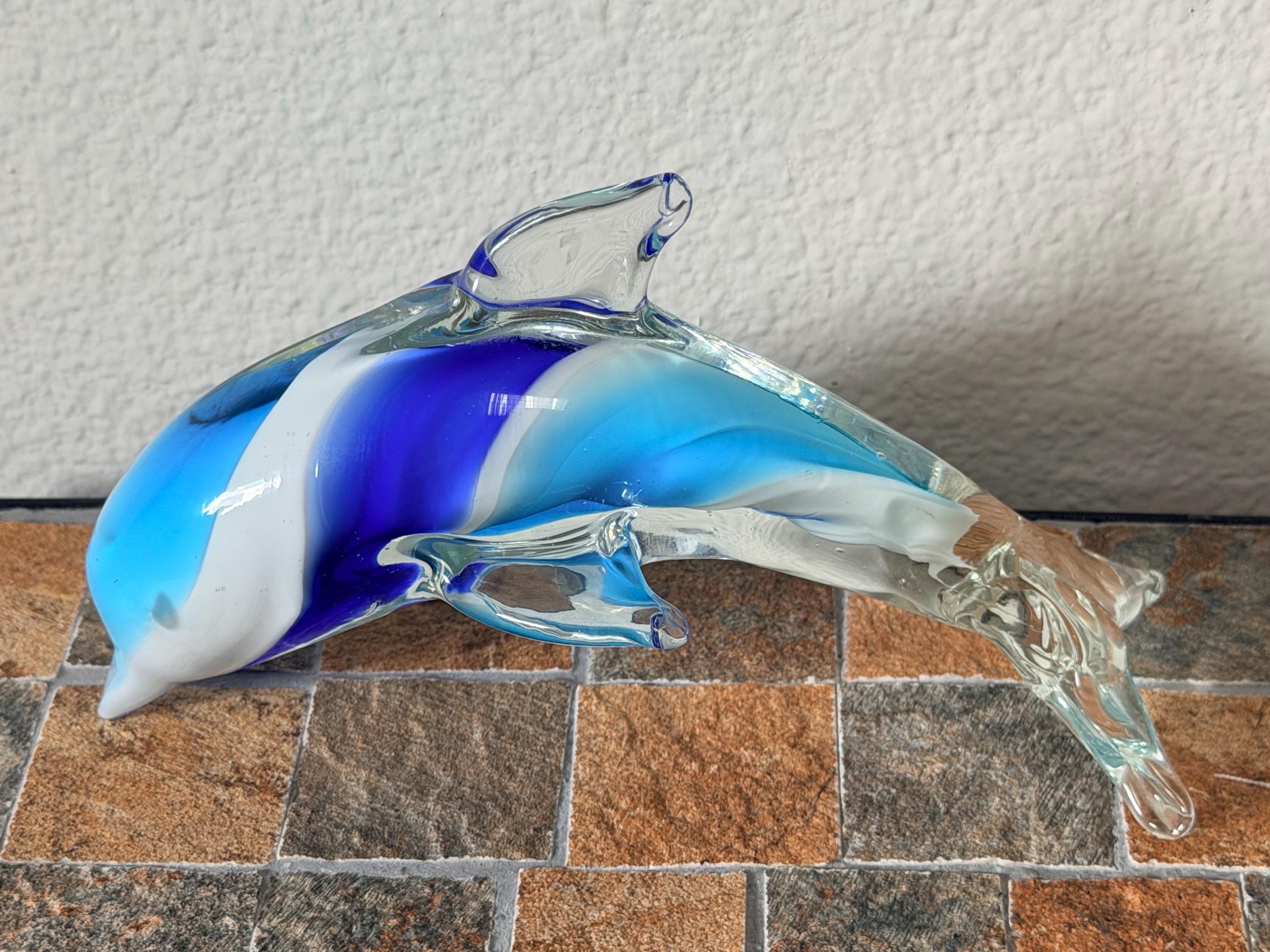 Murano Glass Dolphin - Etsy