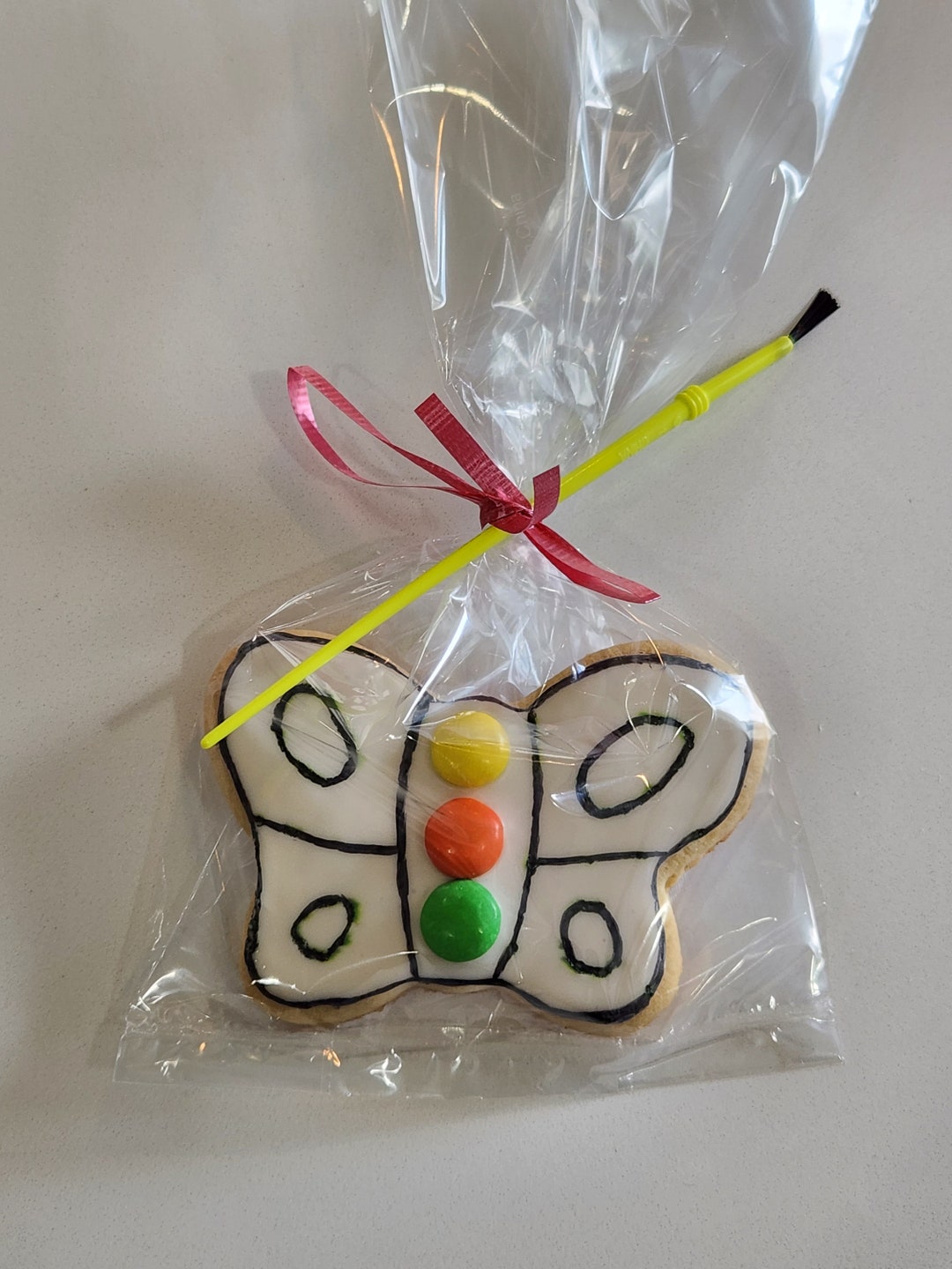 Paint Your Own Cookies Kit, Birthday Cookies, Cookie Favors, Pyo