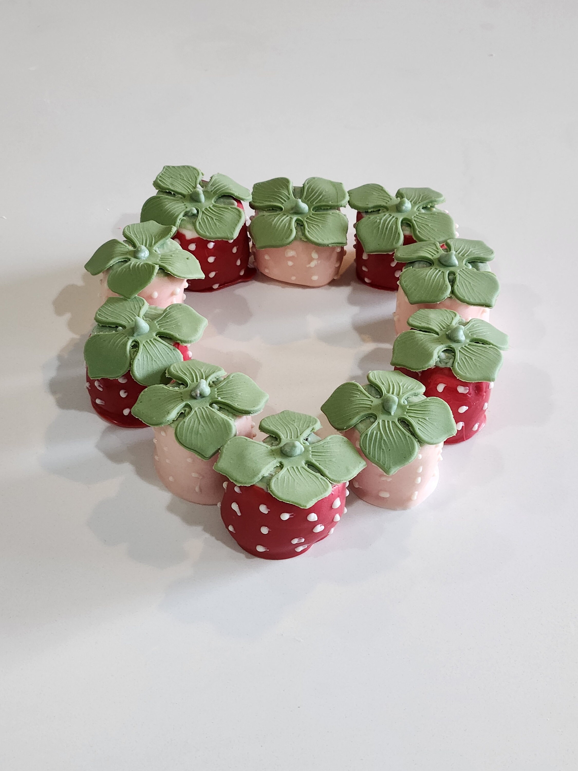 Chocolate coated strawberry theme marshmallows, custom chocolate marshmallows, berry sweet dessert table, berry sweet baby shower