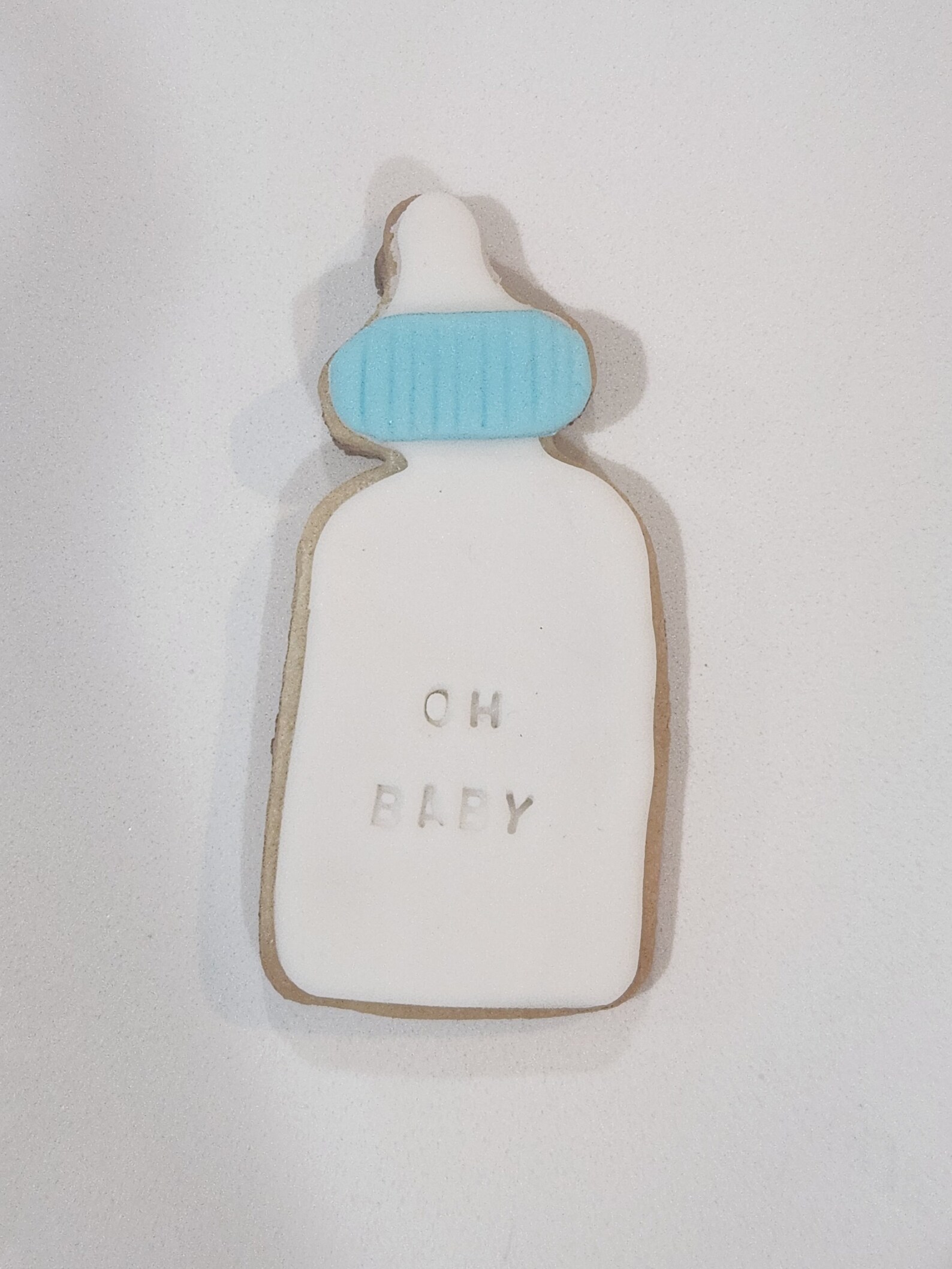 Custom Baby Shower Cookies Blue Baby Shower Cookies Little Etsy