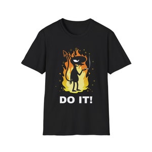 Do it! Luci, devil, funny, Disenchantment, just do it, temptation, meme Unisex Softstyle T-Shirt