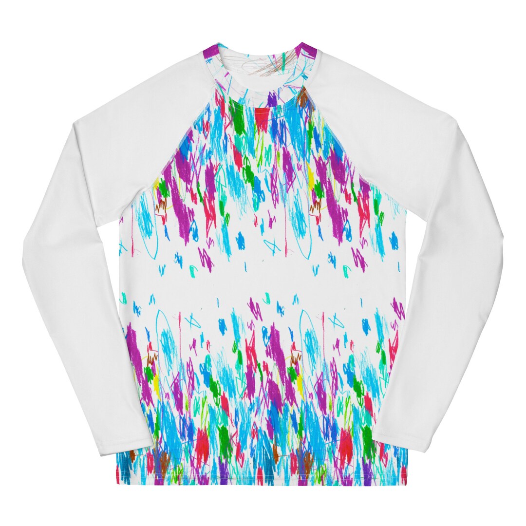 Youth Rash Guard. Tee Design is a Hand-drawn Illustration Made by a ...