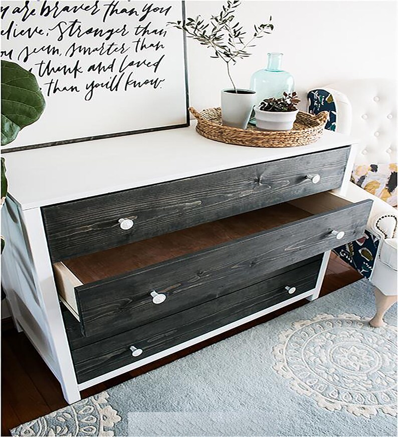 Modern Living Room Dresser Woodworking Plans Dresser Build Etsy