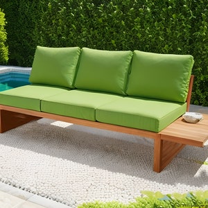 Outdoor Sofa Plans: DIY Wood Daybed Furniture (PDF Download)