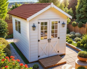 DIY shed plans ,how to build a shed, 12x8 shed plans | Step By Step Plans