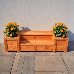 DIY-planer för staketplanteringslåda: Blomlåda för utomhusbruk (digital nedladdning)