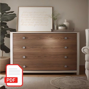 Chest Of Four Open Drawers Made Of Wooden Materials Isolated On