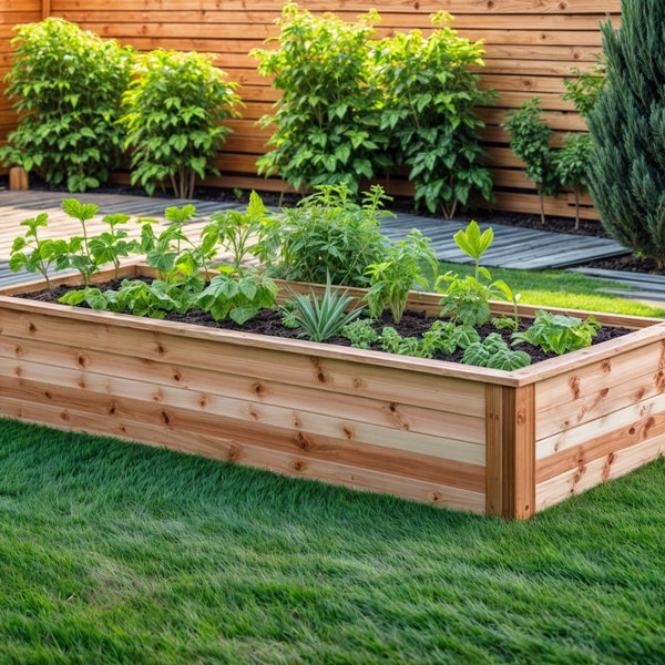 DIY garden planter, Diy raised bed plan | Woodworking plans