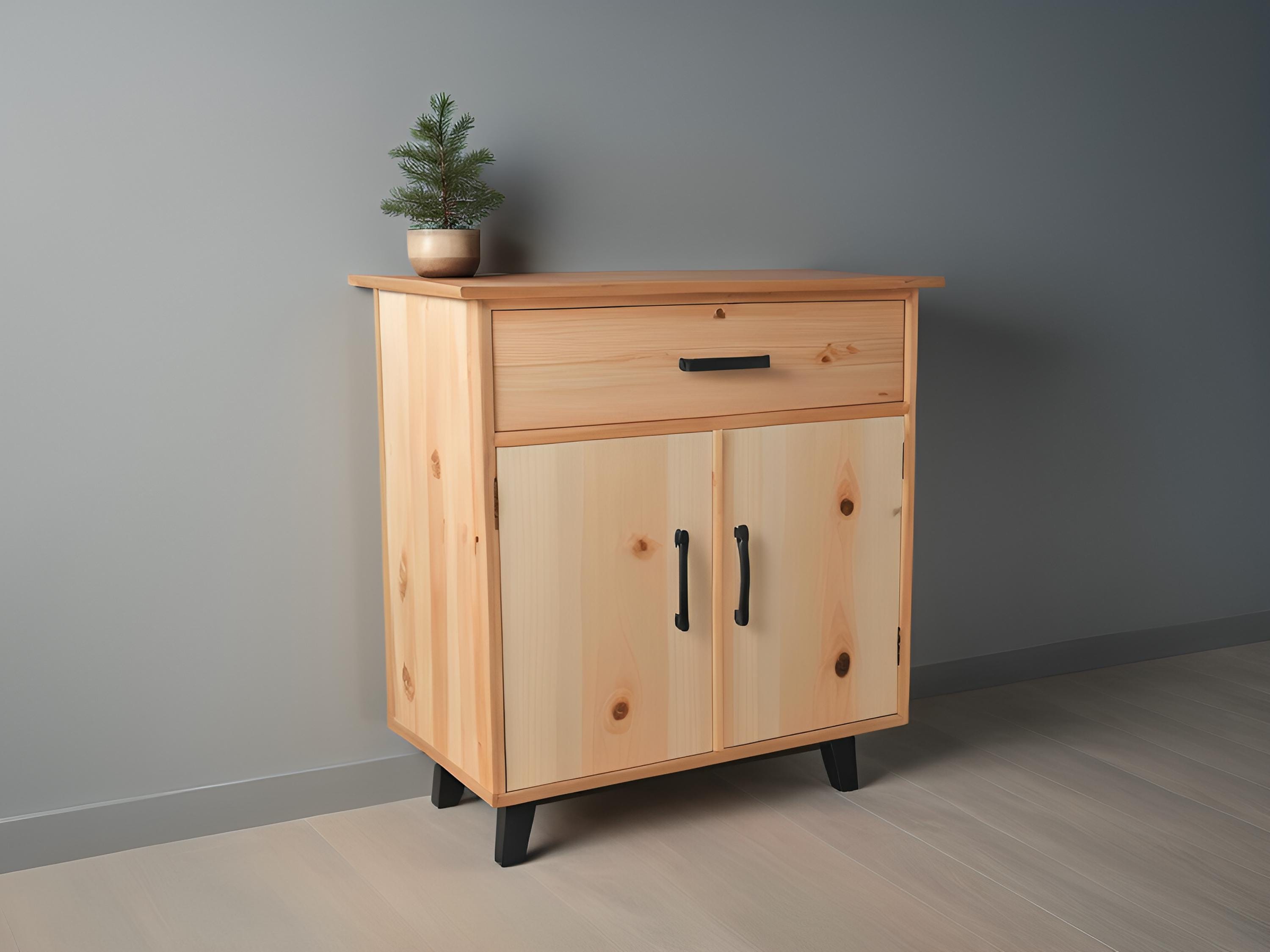 DIY Storage Cabinet Plan: Modern Drawer Dresser (Build Plan)