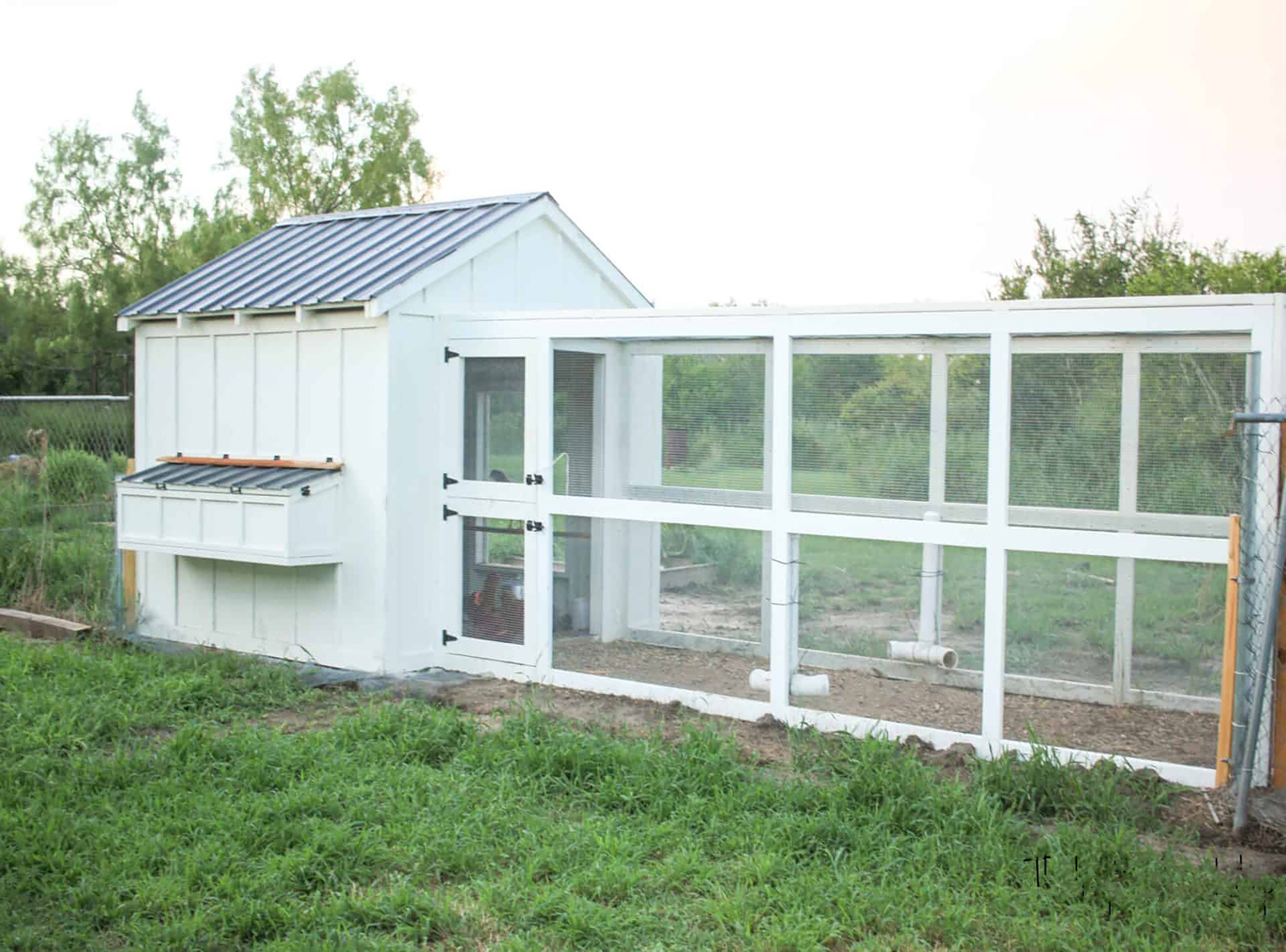 Large Chicken Coop & Run Plans Chicken Coop Build Plan Etsy
