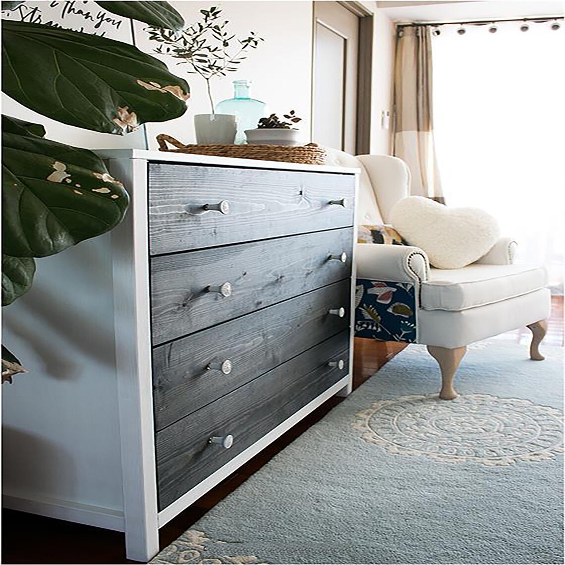 Modern Living Room Dresser Woodworking Plans Dresser Build Etsy