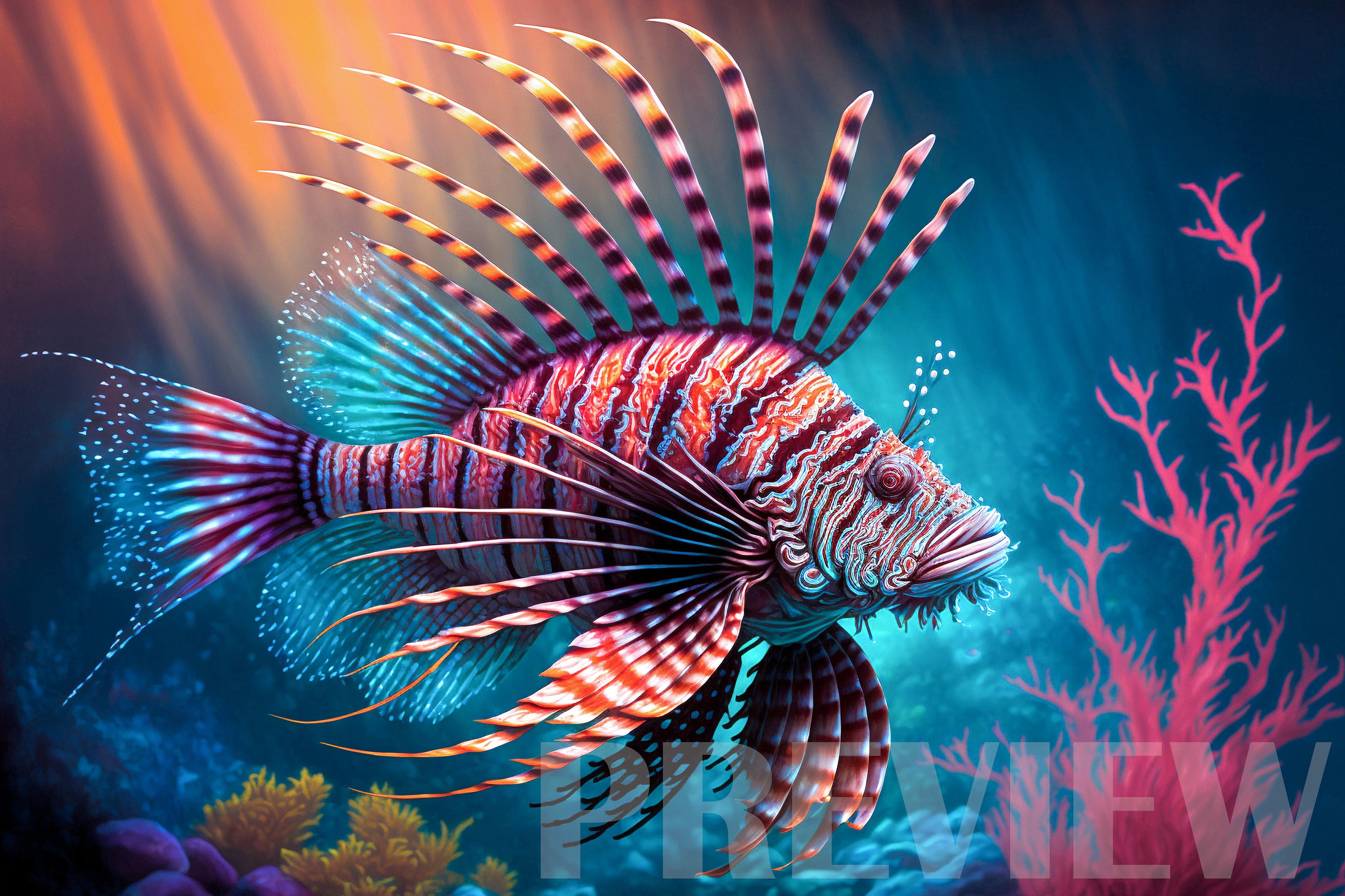 Lionfish Wallpaper