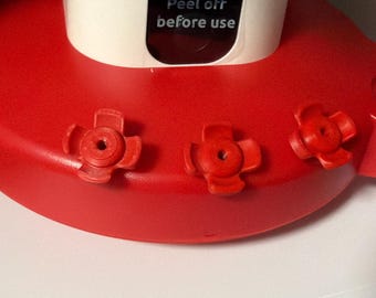 Karmnik dla kolibrów, kwiaty odporne na pszczoły, kompatybilny z Birdfy