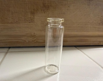 Hummingbird Feeder Replacement Glass Tube with Red Cap