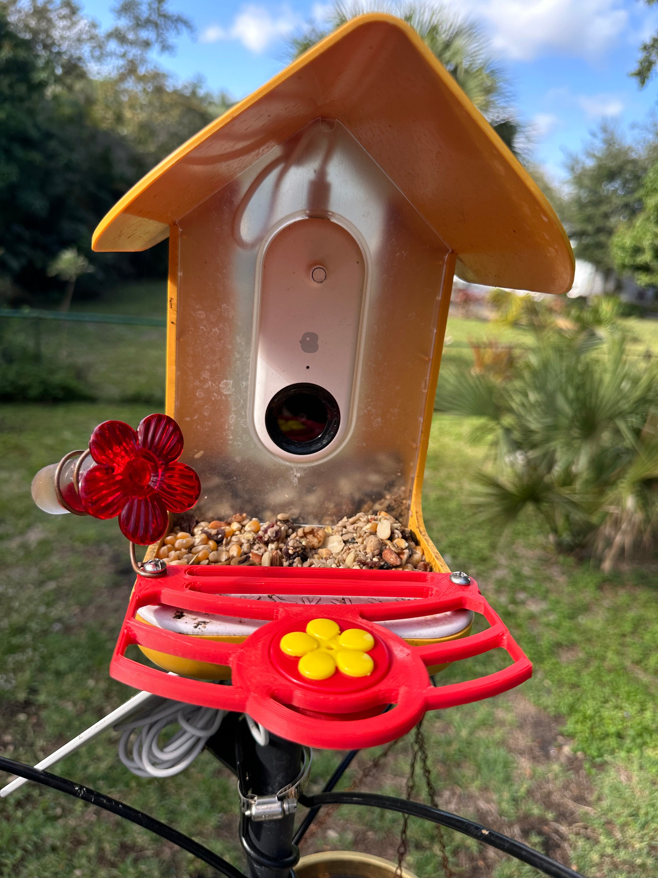 3D Printed Bird Buddy Perch & Picket Fence Modifications