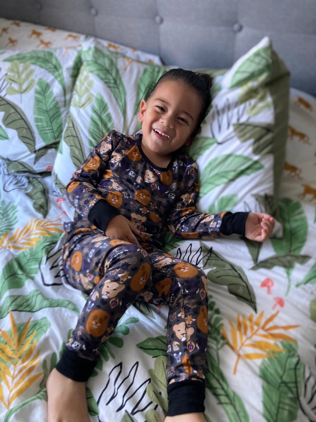 Two-Piece Bamboo Pajamas | Under the Sea main image 1