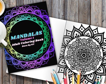 Mandala Adult Coloring Book: Over 100 Mandala Coloring Pages for Relaxing and Stress Free Fun