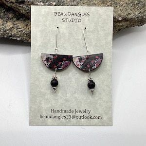 Lightweight Artsy Dangly Earrings