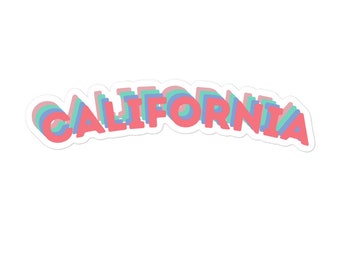 California sticker, CA, Socal, LA