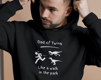 Twin Dad Sweater, Twin Dad Hoodie, Funny Twin Dad Hoodie, Dad of Twins, Twin Dad gift, Dad of twins gift, new twin dad