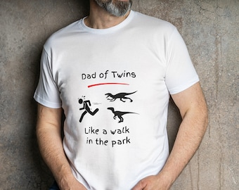 Twin Dad T-shirt, Twin Dad Gift, Twin dad shirt, Dad of Twins, Raising Twins, Make it a double, Father of Twins, Twin Father,