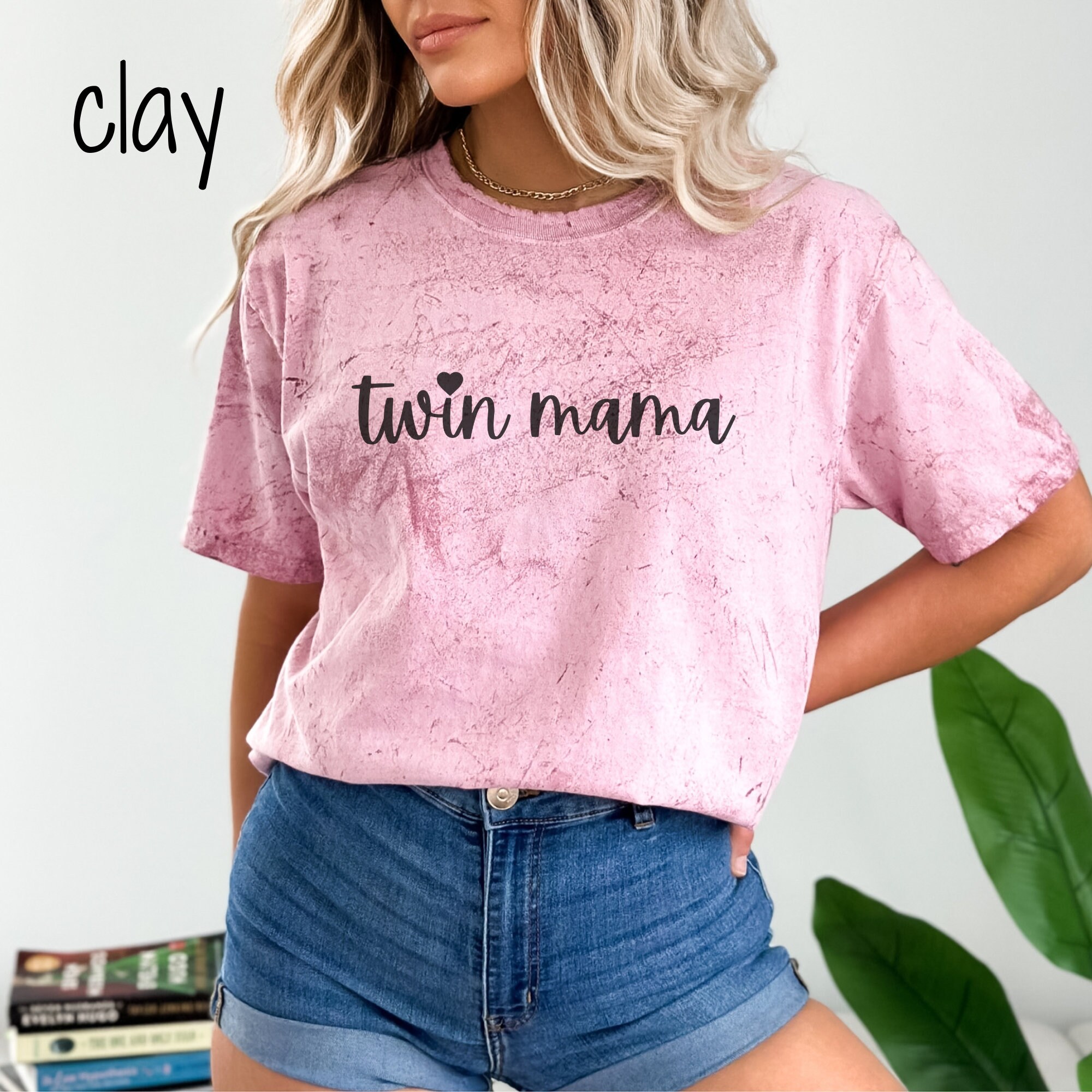 Twin Mom Shirt, Twin Announcement, Twin Mama, Twin Mom Gift, Twins