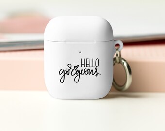 Etui Airpod śliczne, etui Airpods Pro 2, etui Airpod, etui Airpod 1, etui Airpod Pro 2, inspirujący cytat, prezent dla niej, minimalistyczny