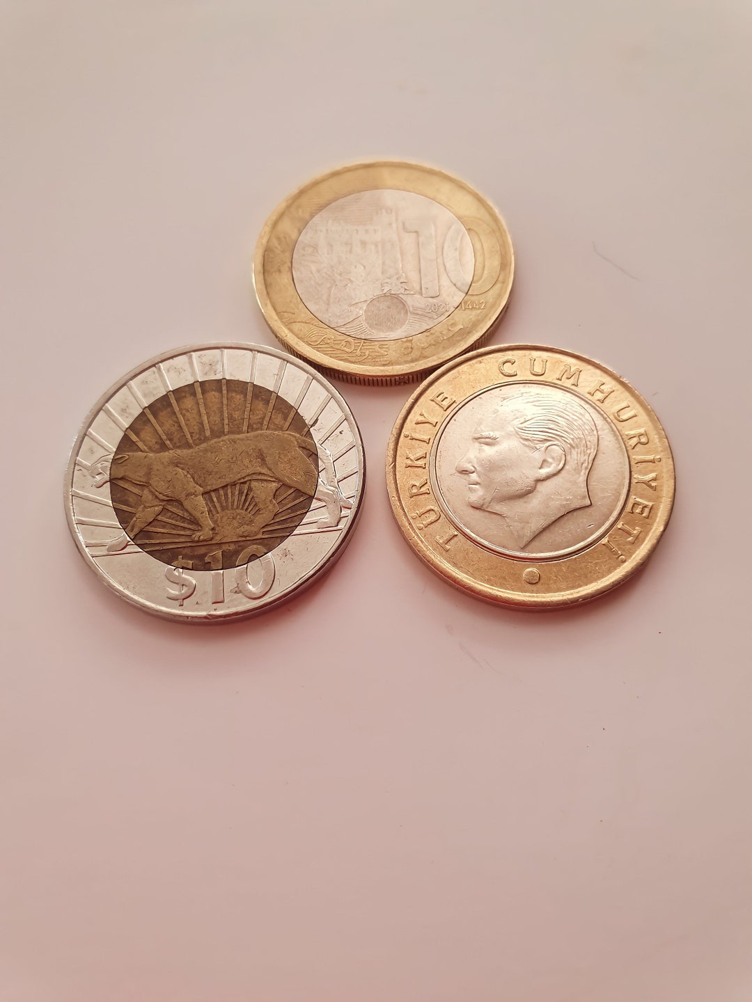 Currency Collection Moroccan Dirham Turkish Lira Uruguayan Etsy Australia