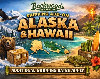 Zusätzliche Versandkosten für Alaska, Hawaii